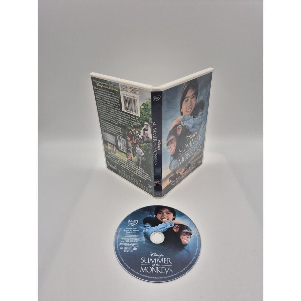 Disney Summer of the Monkeys (DVD, 2003) Wilford Brimley, Michael Ontkean